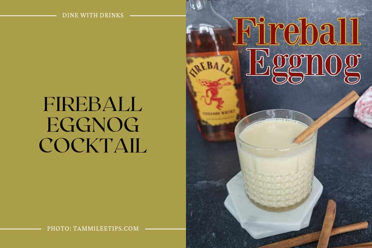 Fireball Eggnog Cocktail