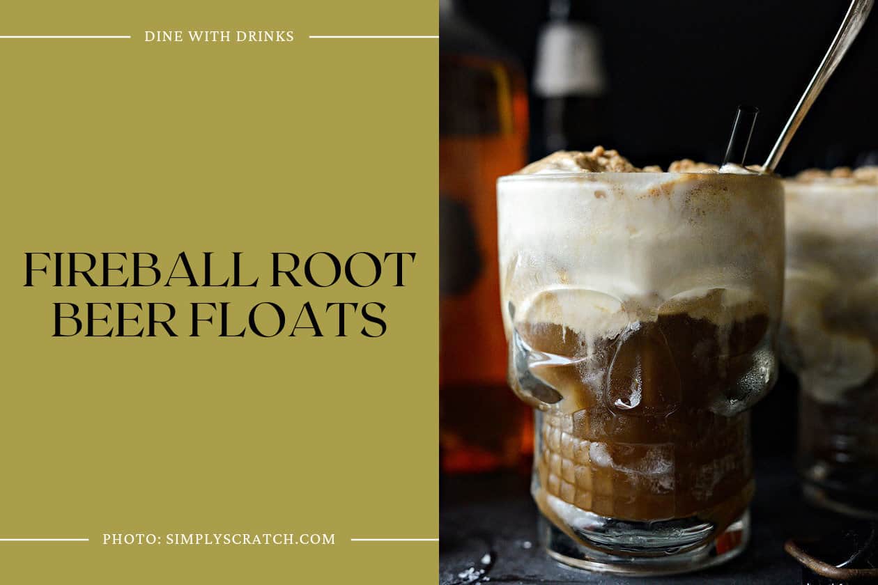 Fireball Root Beer Floats