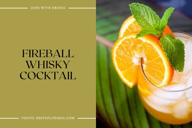 Fireball Whisky Cocktail