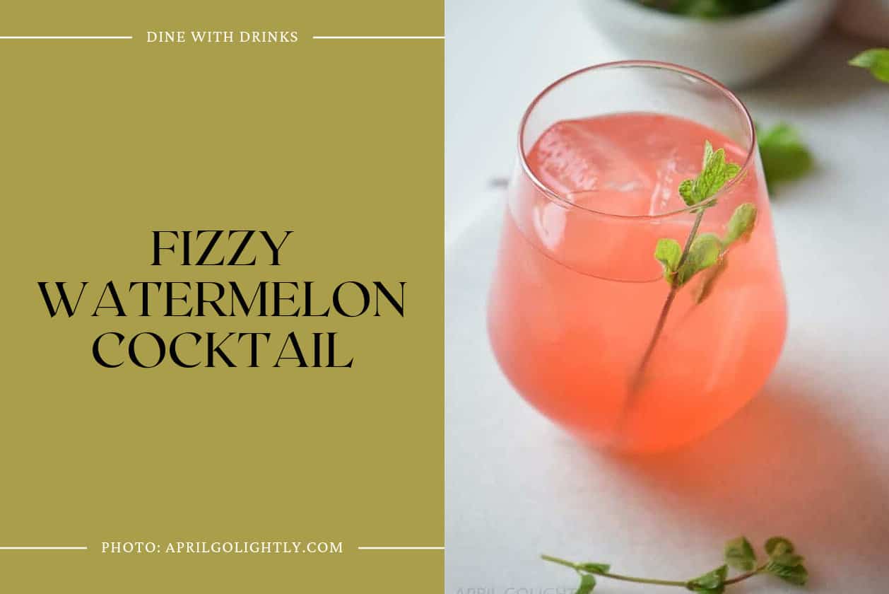 Fizzy Watermelon Cocktail
