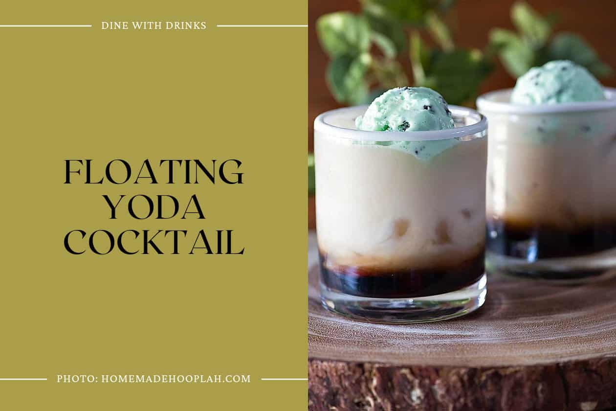Floating Yoda Cocktail
