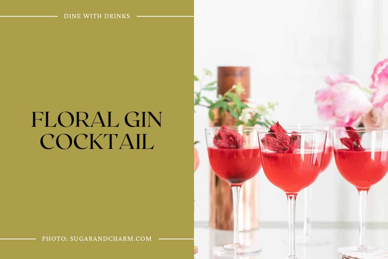Floral Gin Cocktail