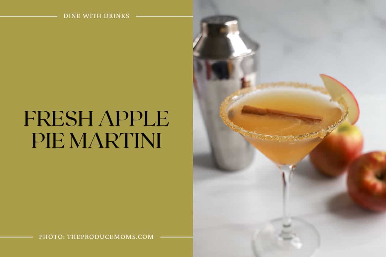 Fresh Apple Pie Martini