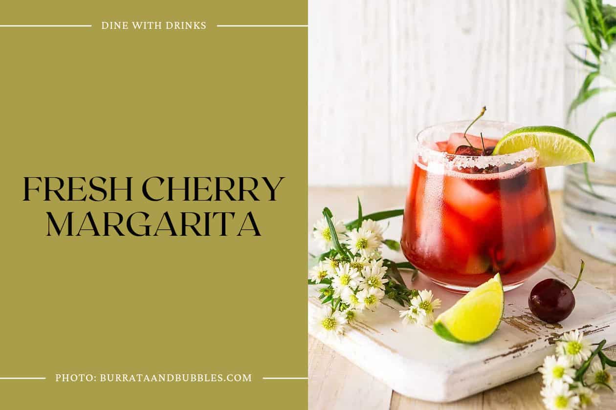 Fresh Cherry Margarita