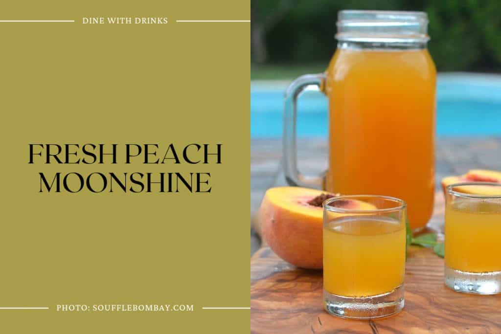 5 Peach Moonshine Cocktails to Shake Up Your Summer DineWithDrinks