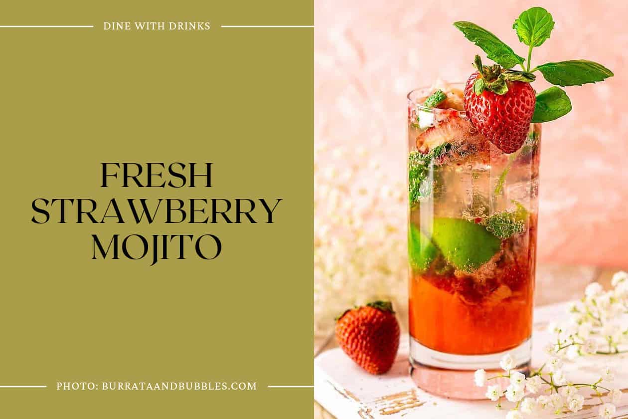 Fresh Strawberry Mojito