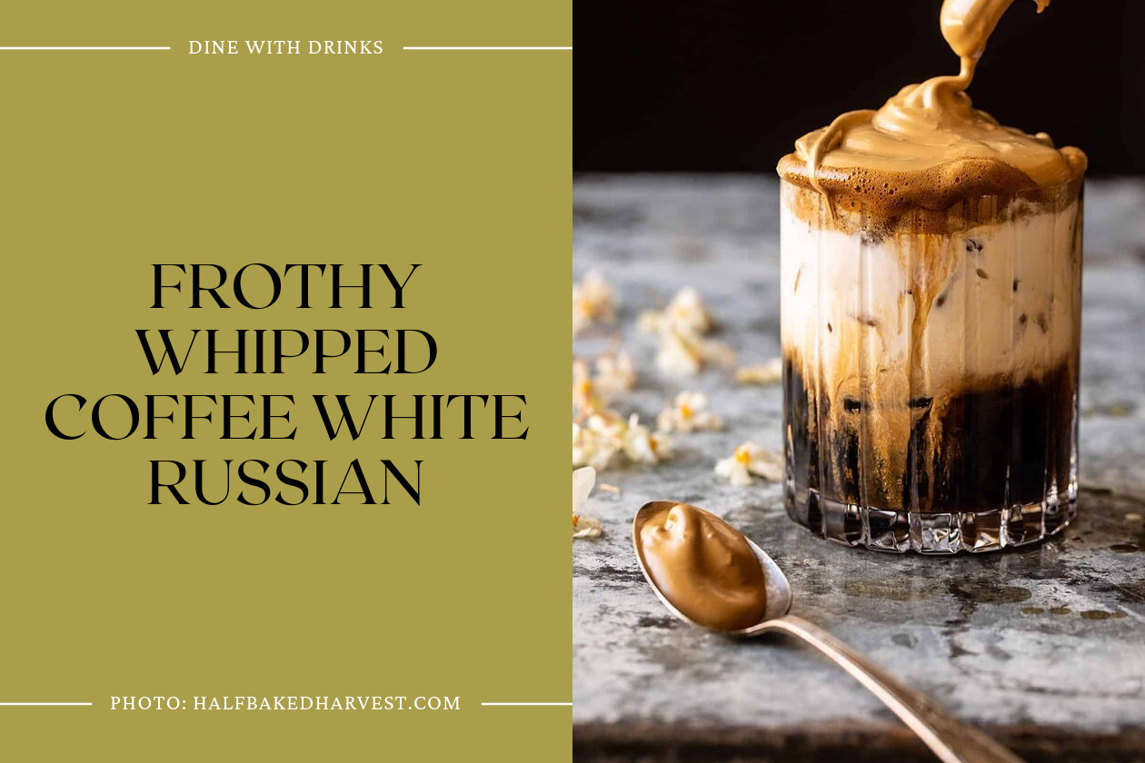 Frothy Whipped Coffee White Russian