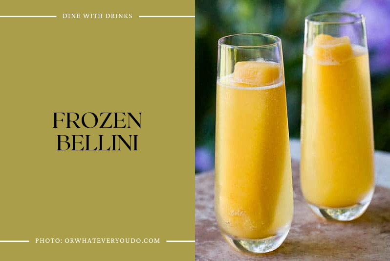 Frozen Bellini