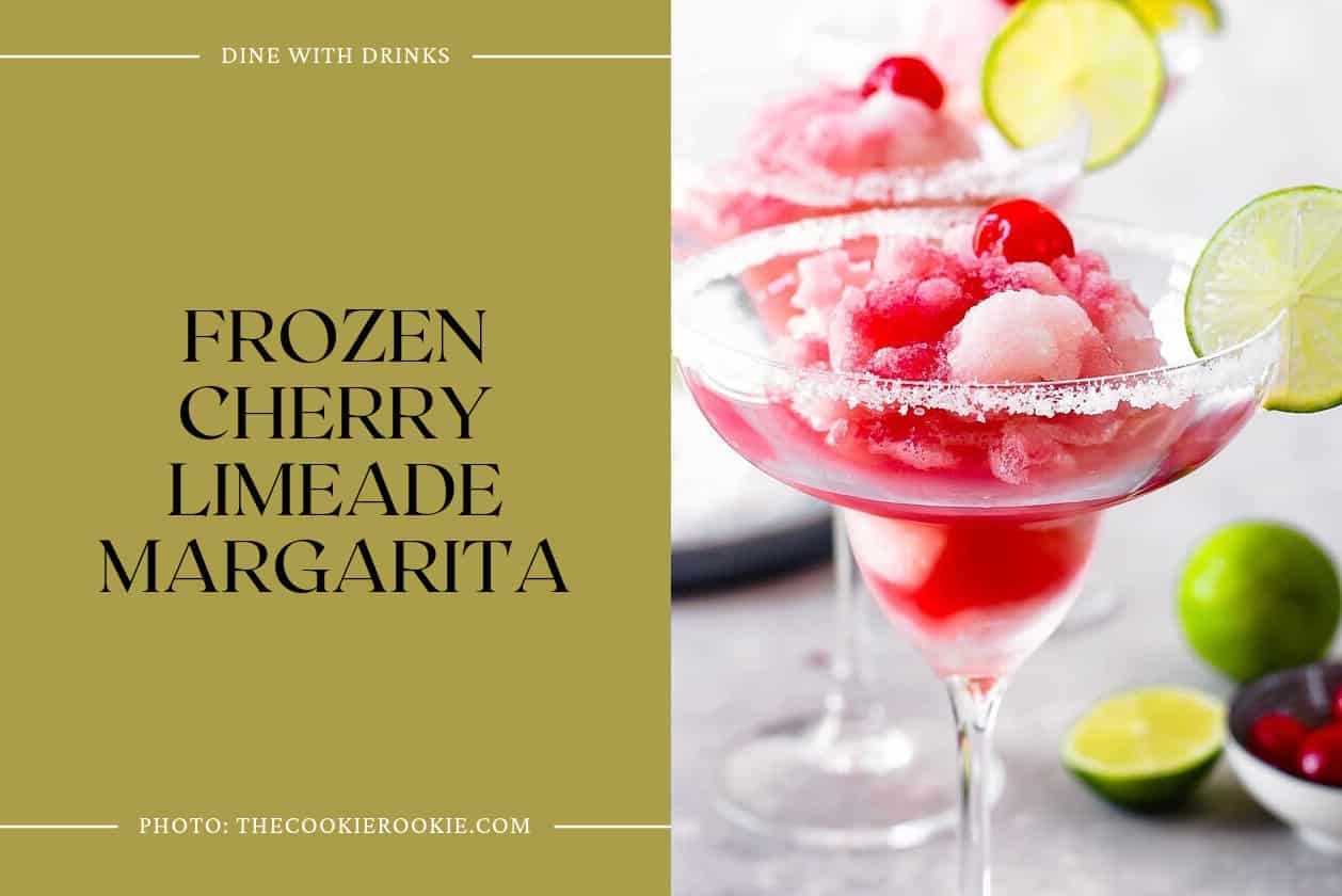 Frozen Cherry Limeade Margarita