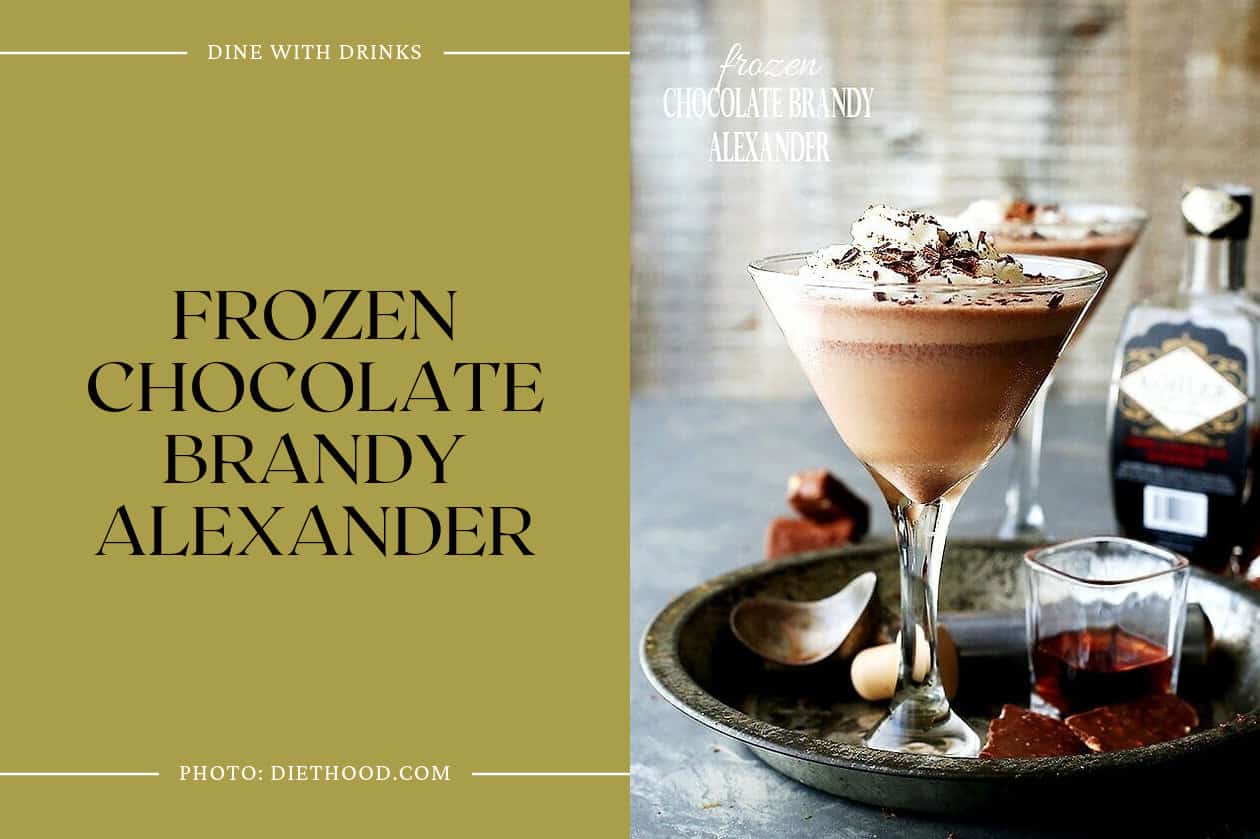 Frozen Chocolate Brandy Alexander