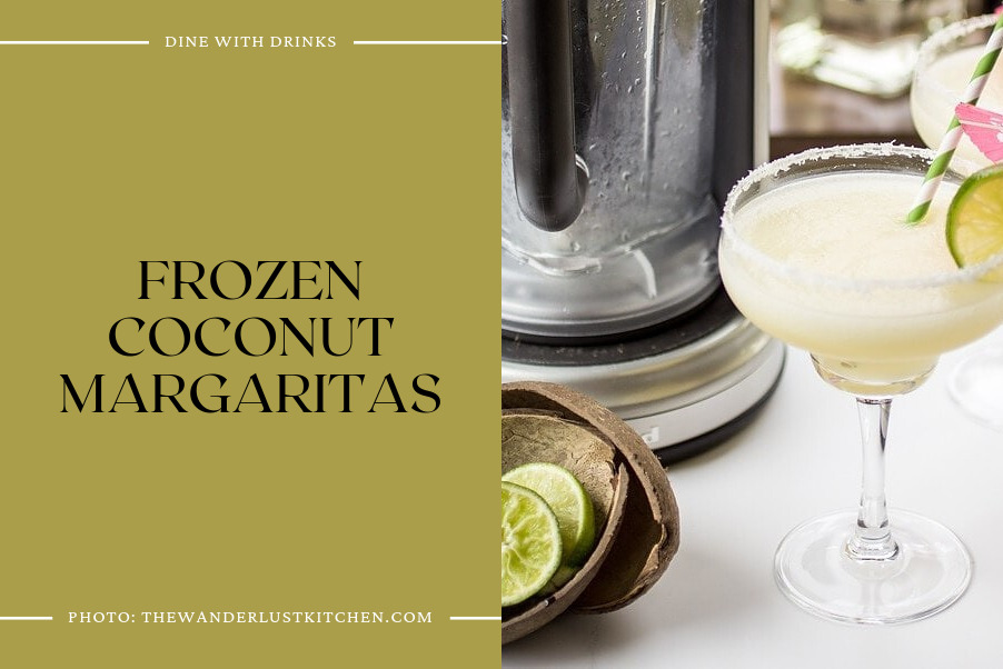 Frozen Coconut Margaritas
