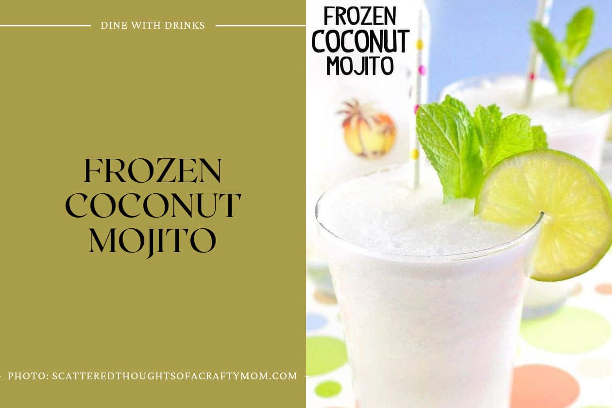 Frozen Coconut Mojito