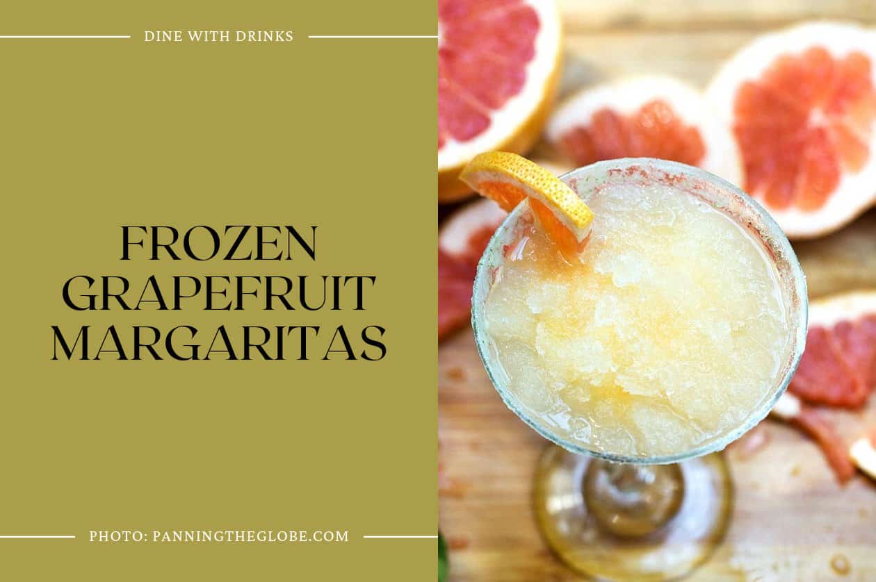 Frozen Grapefruit Margaritas