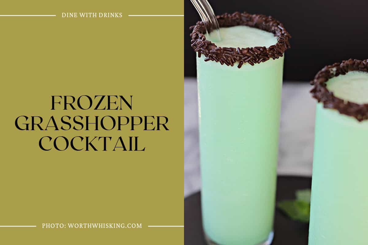 Frozen Grasshopper Cocktail