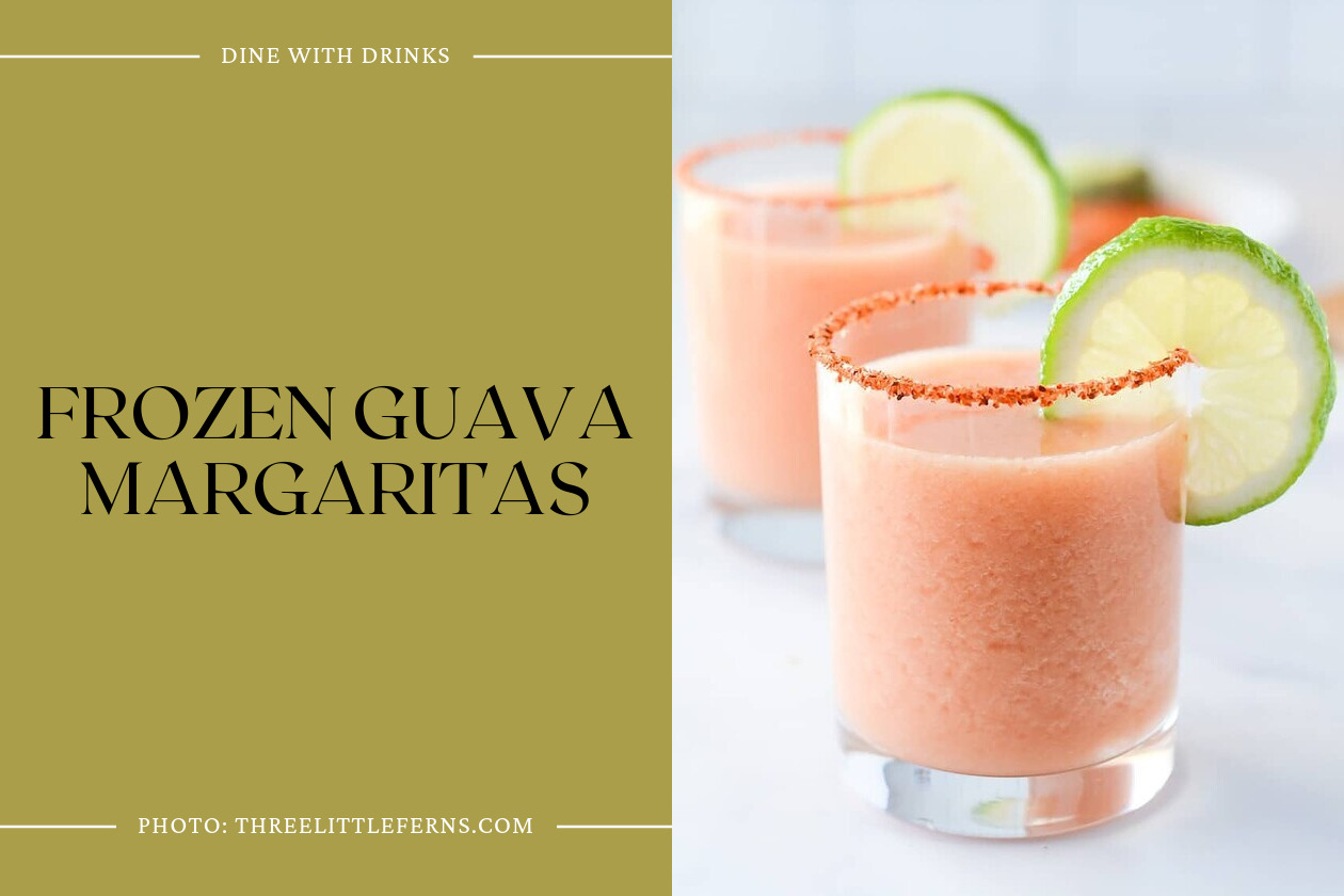 Frozen Guava Margaritas