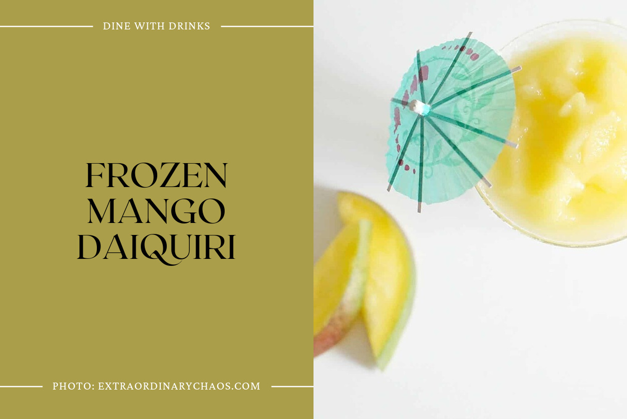 Frozen Mango Daiquiri