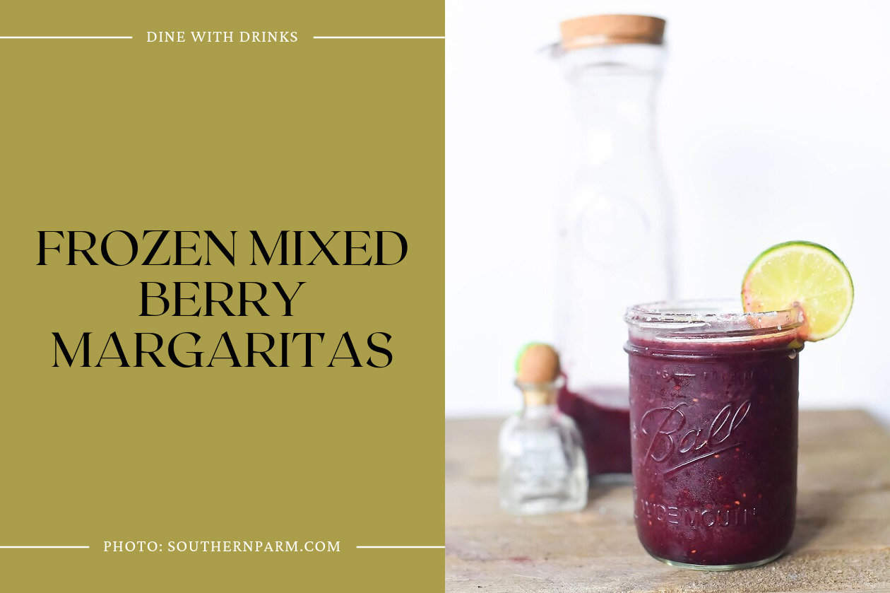 Frozen Mixed Berry Margaritas