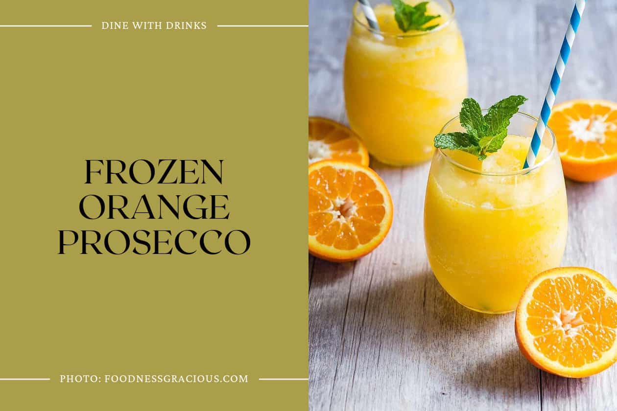 Frozen Orange Prosecco
