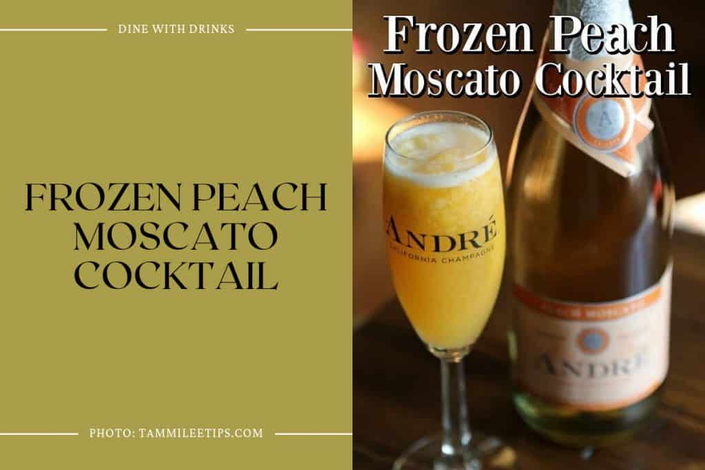 27 Moscato Cocktails That Will Make Your Taste Buds Sing! | DineWithDrinks