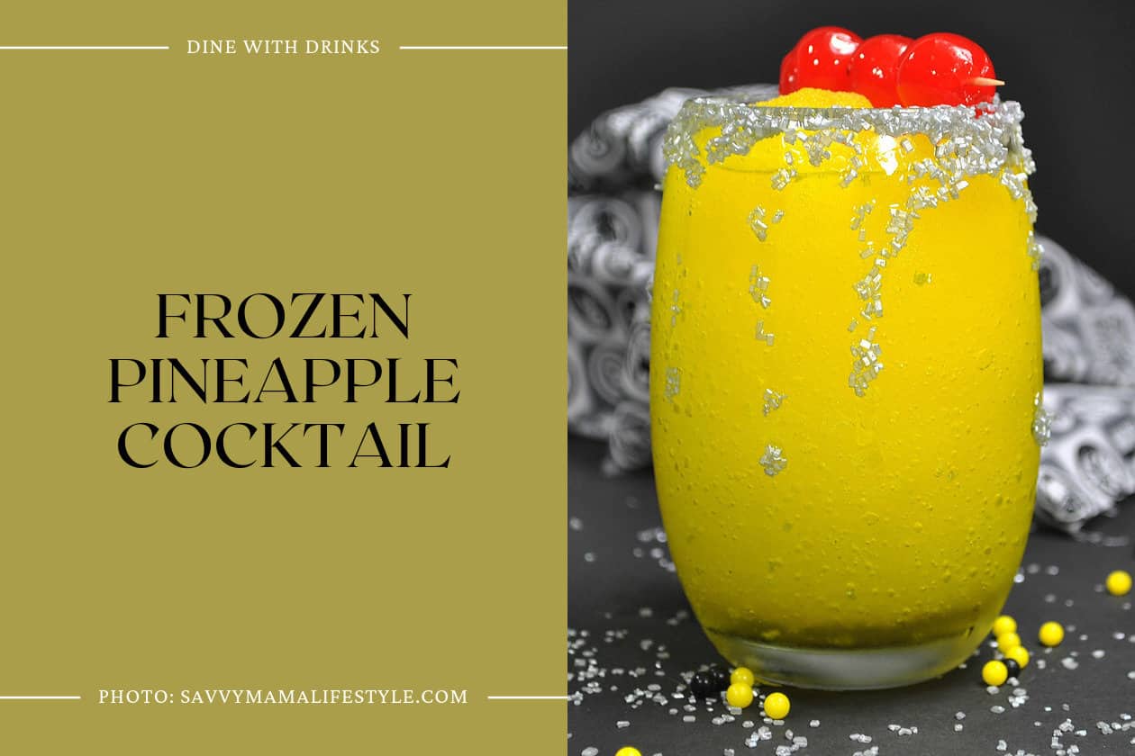 Frozen Pineapple Cocktail