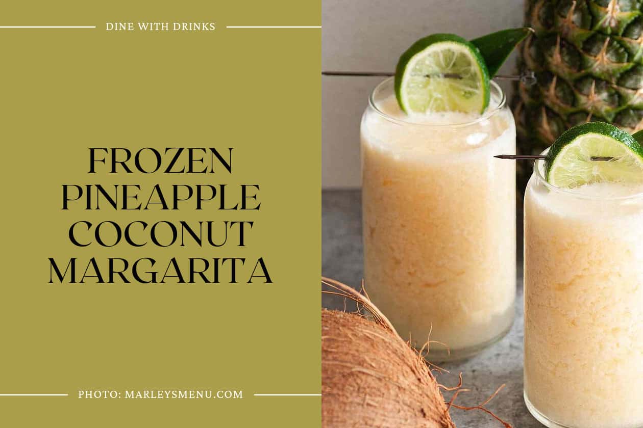 Frozen Pineapple Coconut Margarita