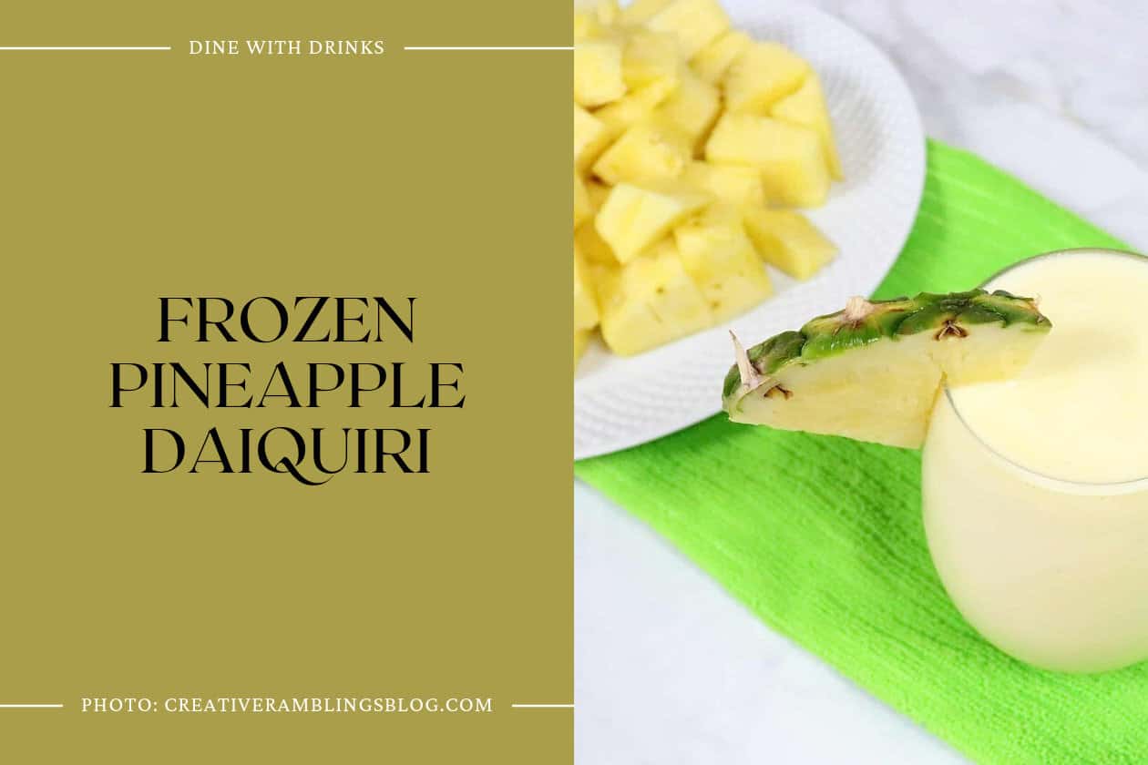 Frozen Pineapple Daiquiri