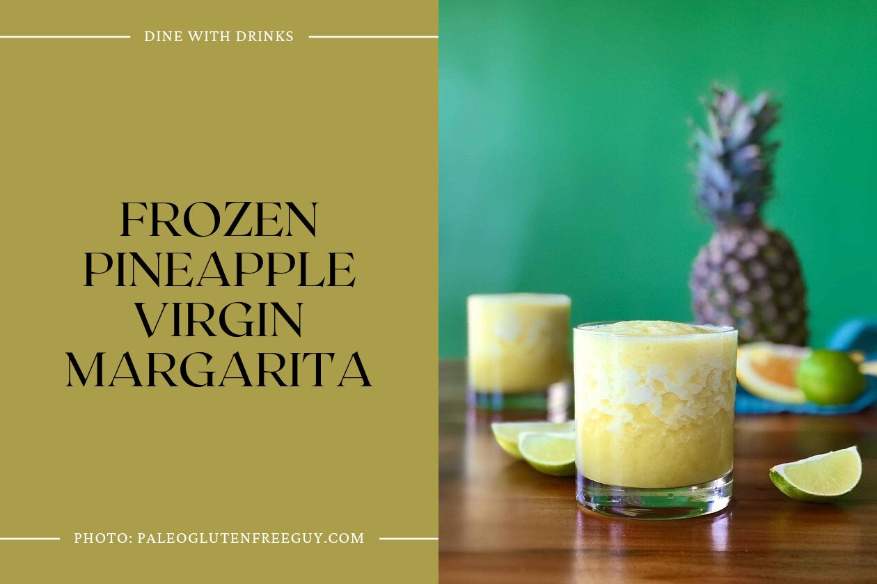 Frozen Pineapple Virgin Margarita