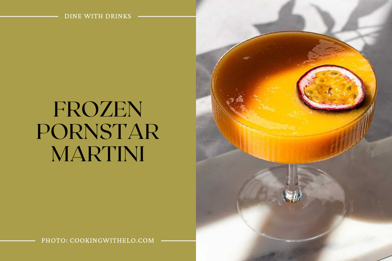 Frozen Pornstar Martini