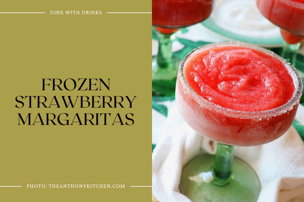 Frozen Strawberry Margaritas