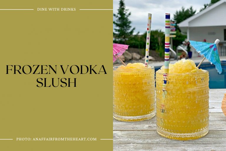 32 Frozen Vodka Cocktails to Chill Your Summer Nights! DineWithDrinks