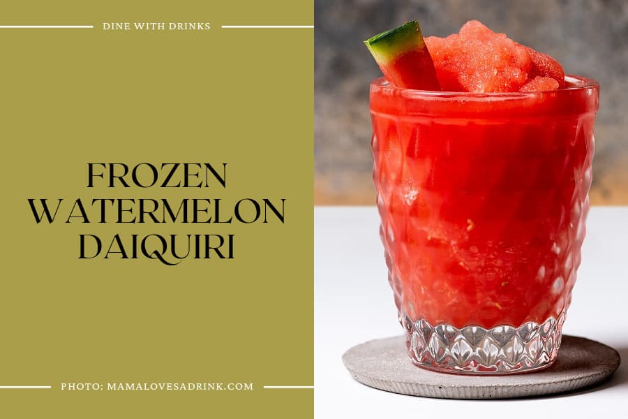 Frozen Watermelon Daiquiri