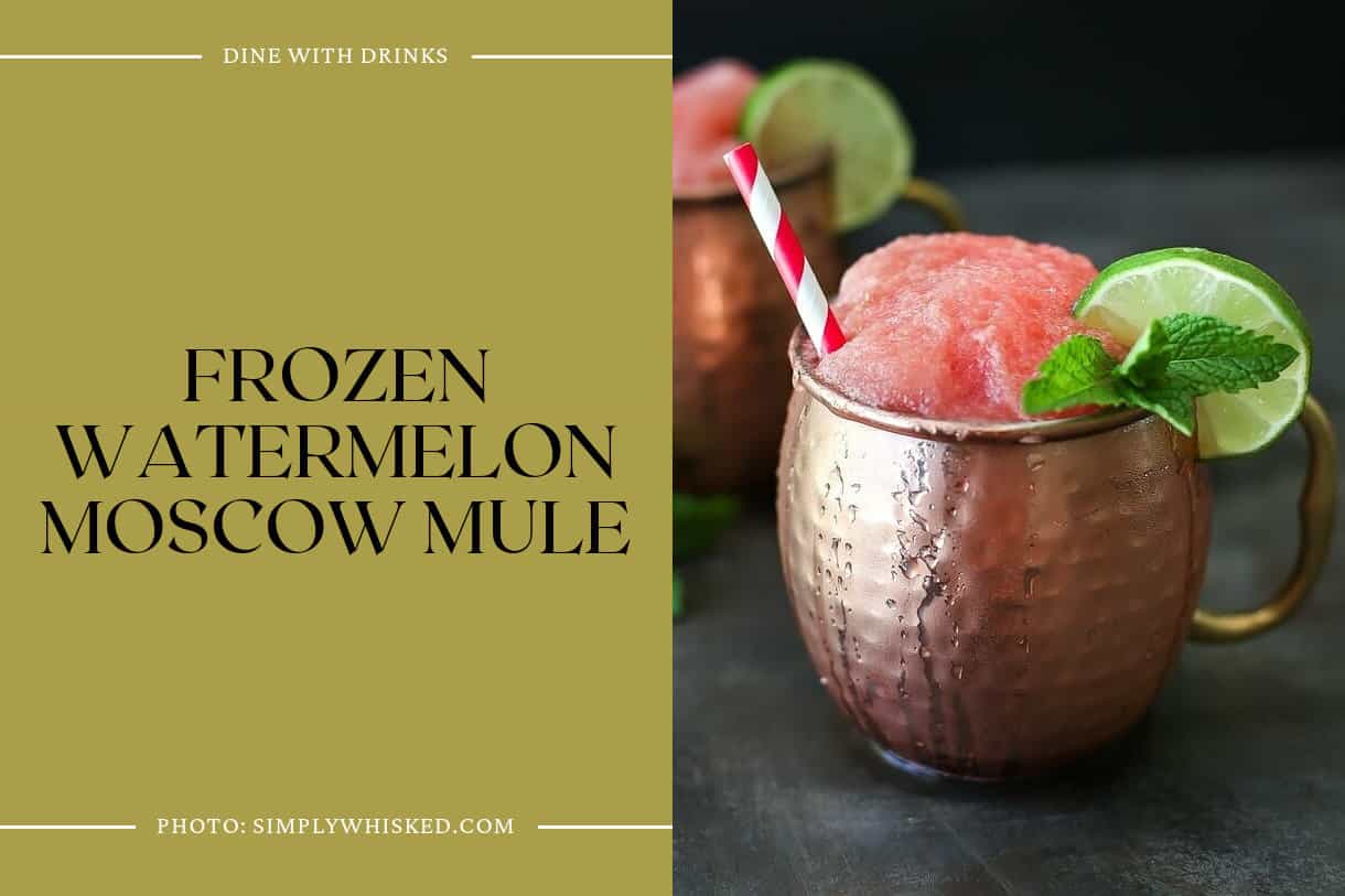 Frozen Watermelon Moscow Mule