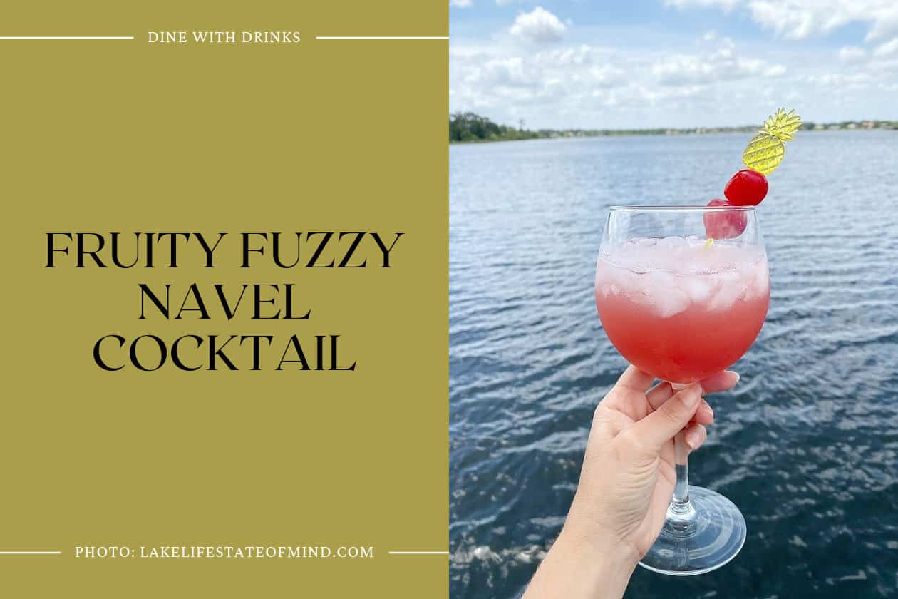 Fruity Fuzzy Navel Cocktail