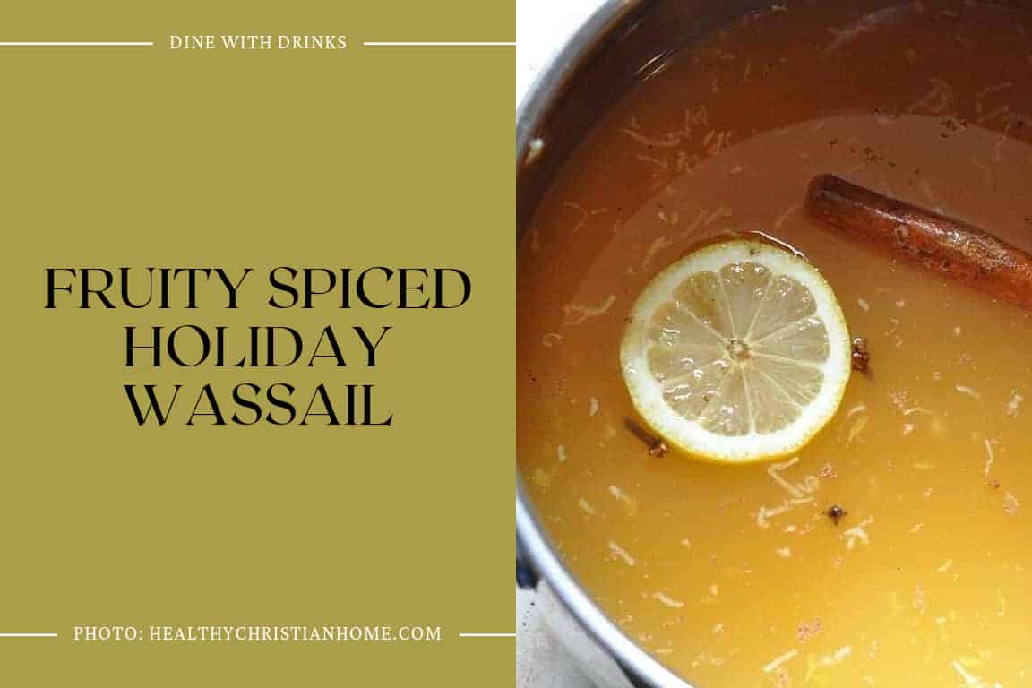 Fruity Spiced Holiday Wassail