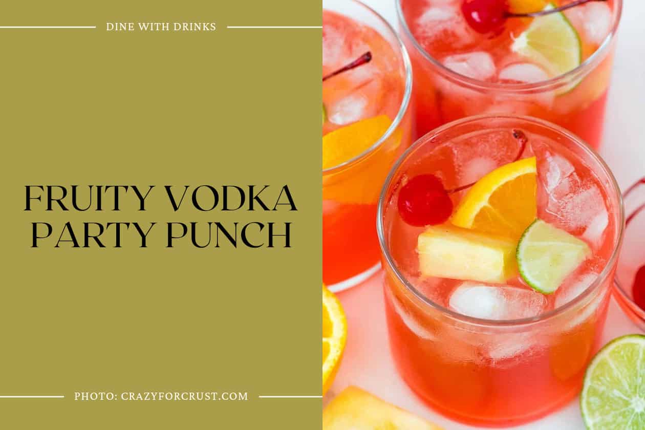 Fruity Vodka Party Punch