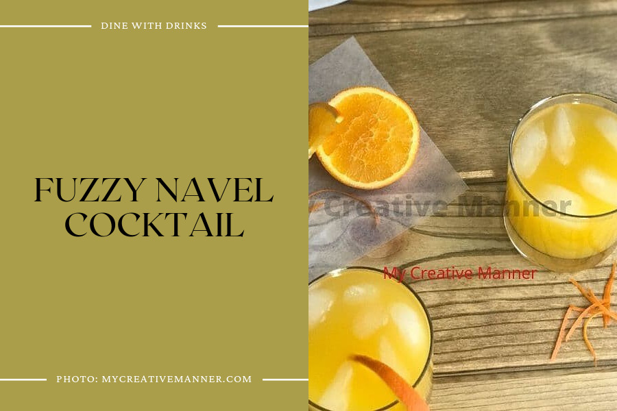 Fuzzy Navel Cocktail