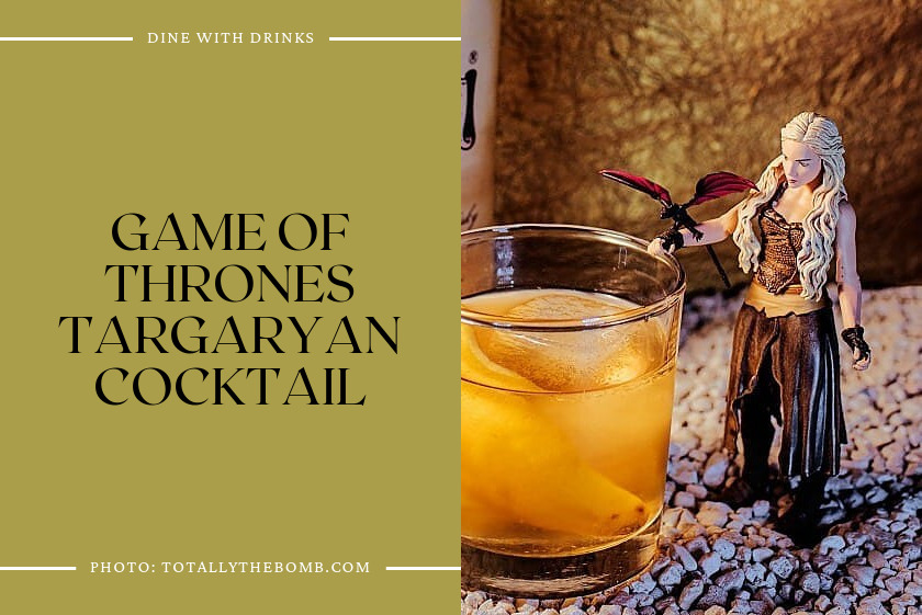Game Of Thrones Targaryan Cocktail