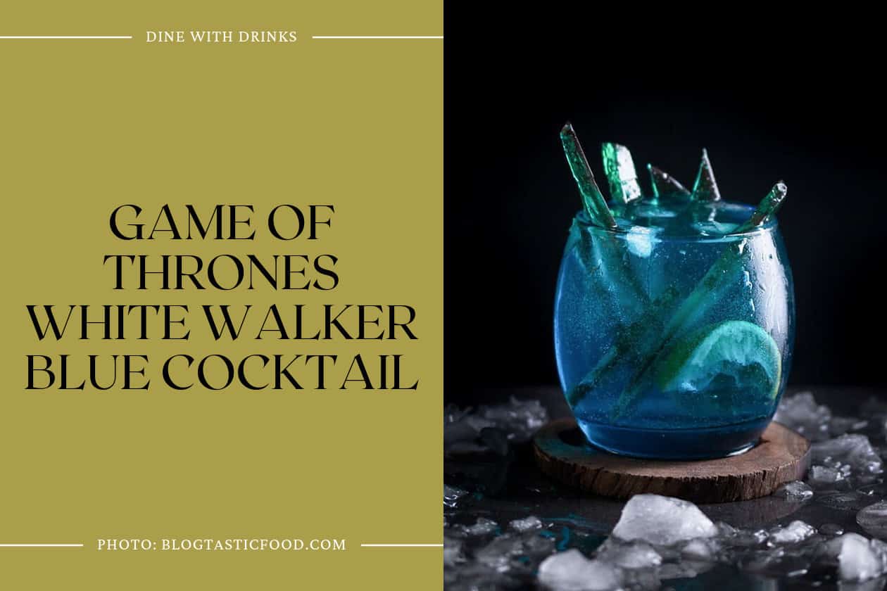 Game Of Thrones White Walker Blue Cocktail