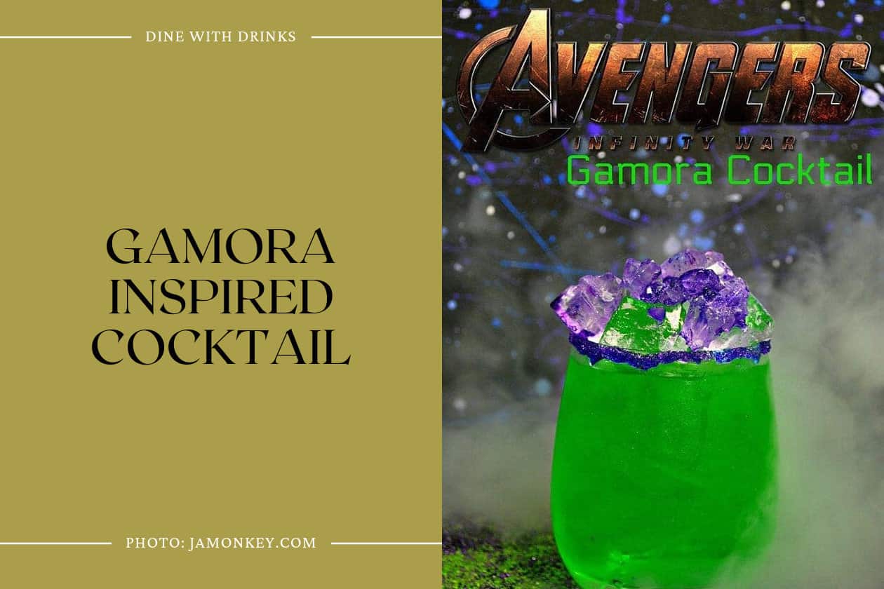 Gamora Inspired Cocktail