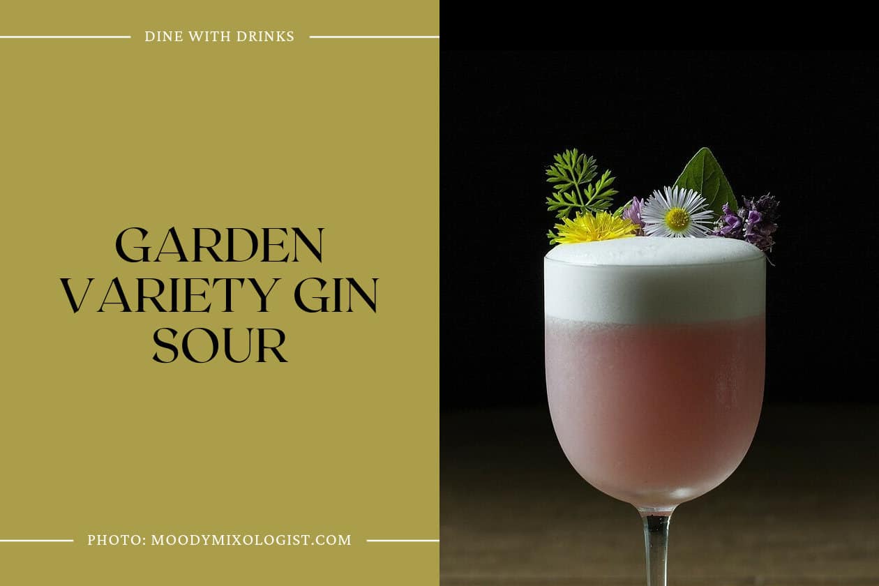 Garden Variety Gin Sour