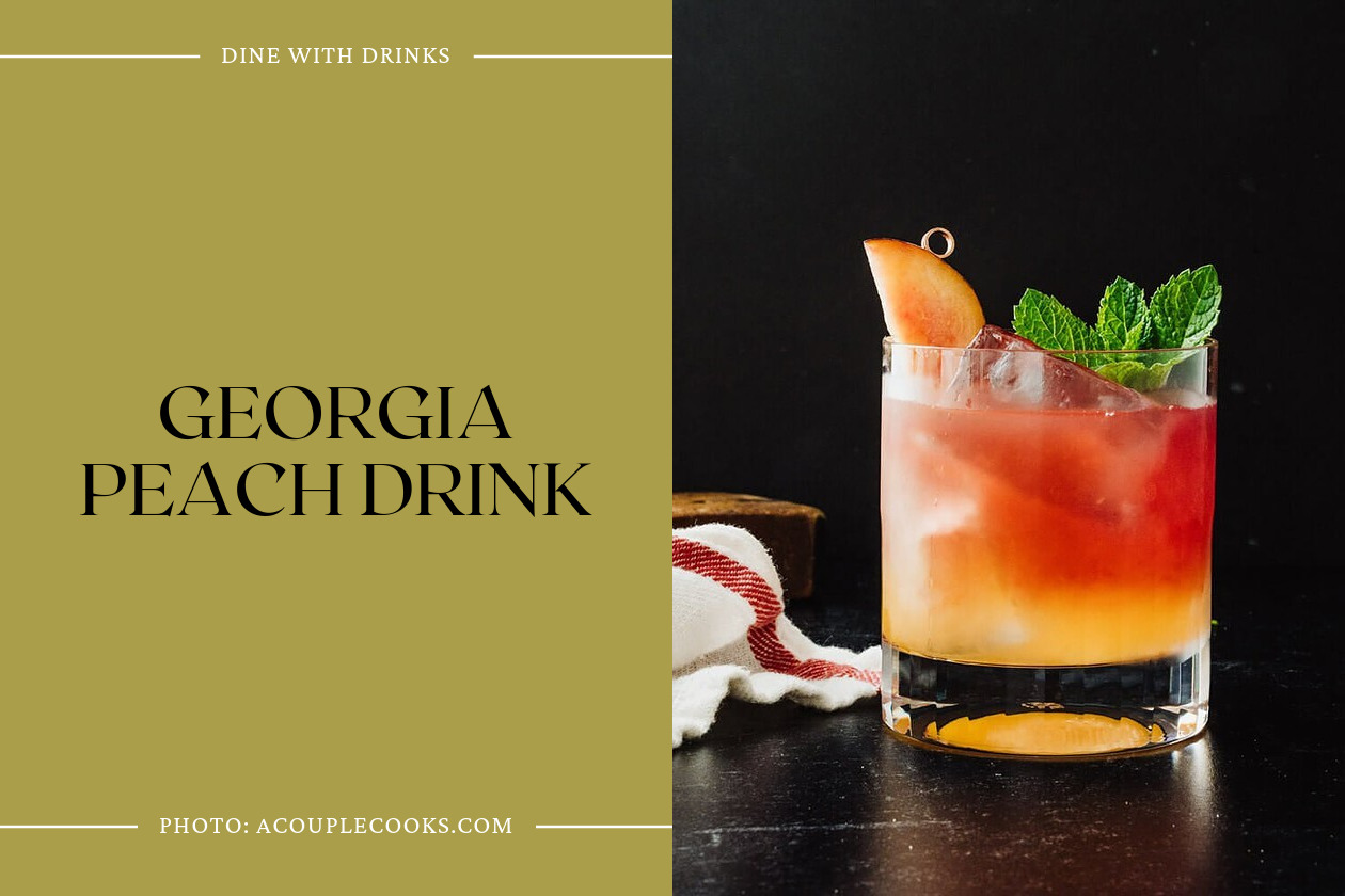 Georgia Peach Drink