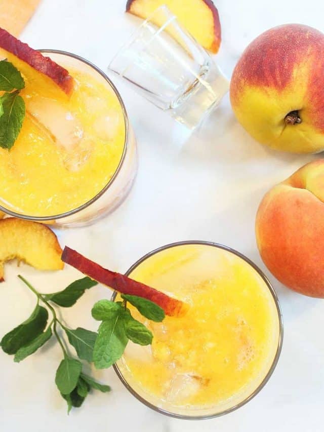 Easy Peach Vodka Drinks 2024 AtOnce