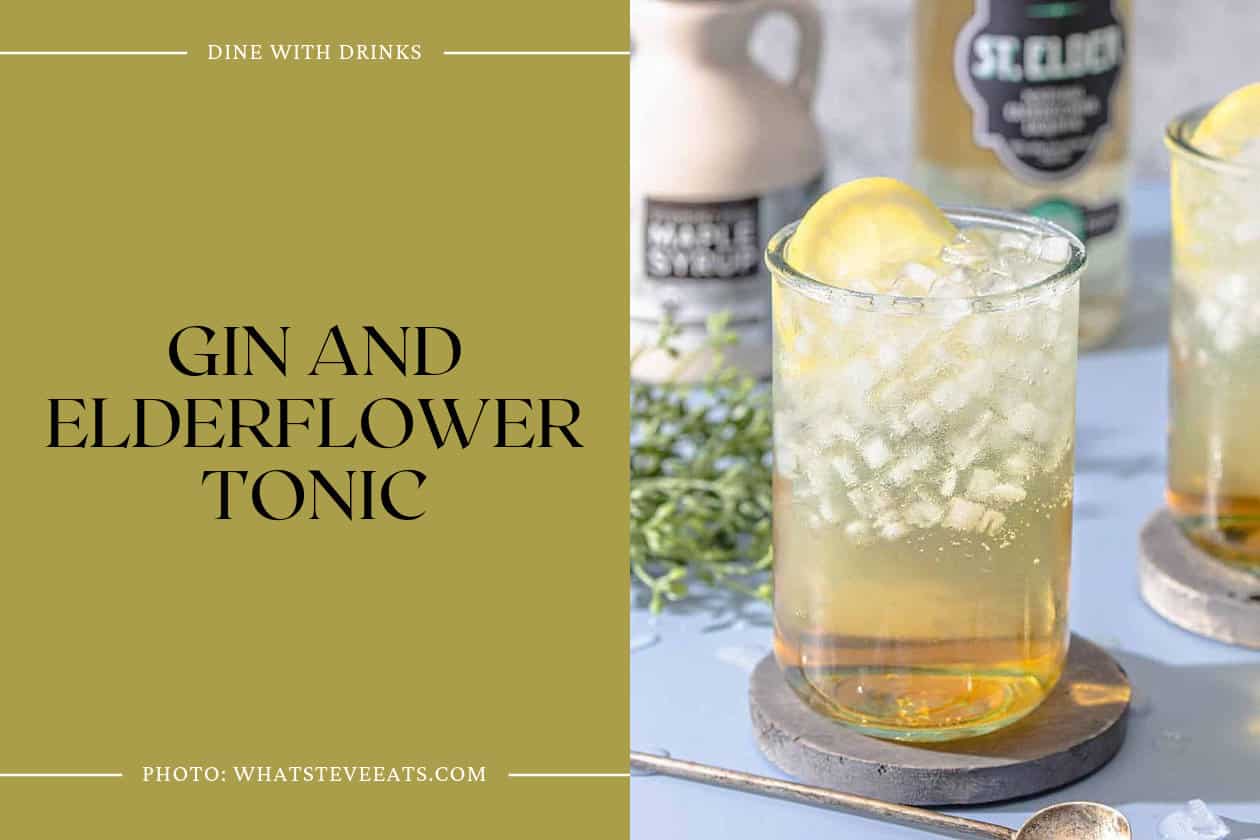 Gin And Elderflower Tonic