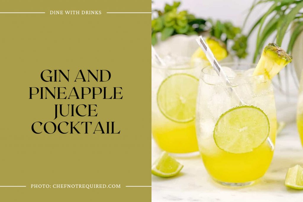 17 Gin and Pineapple Cocktails to Shake Up Your Summer! | DineWithDrinks