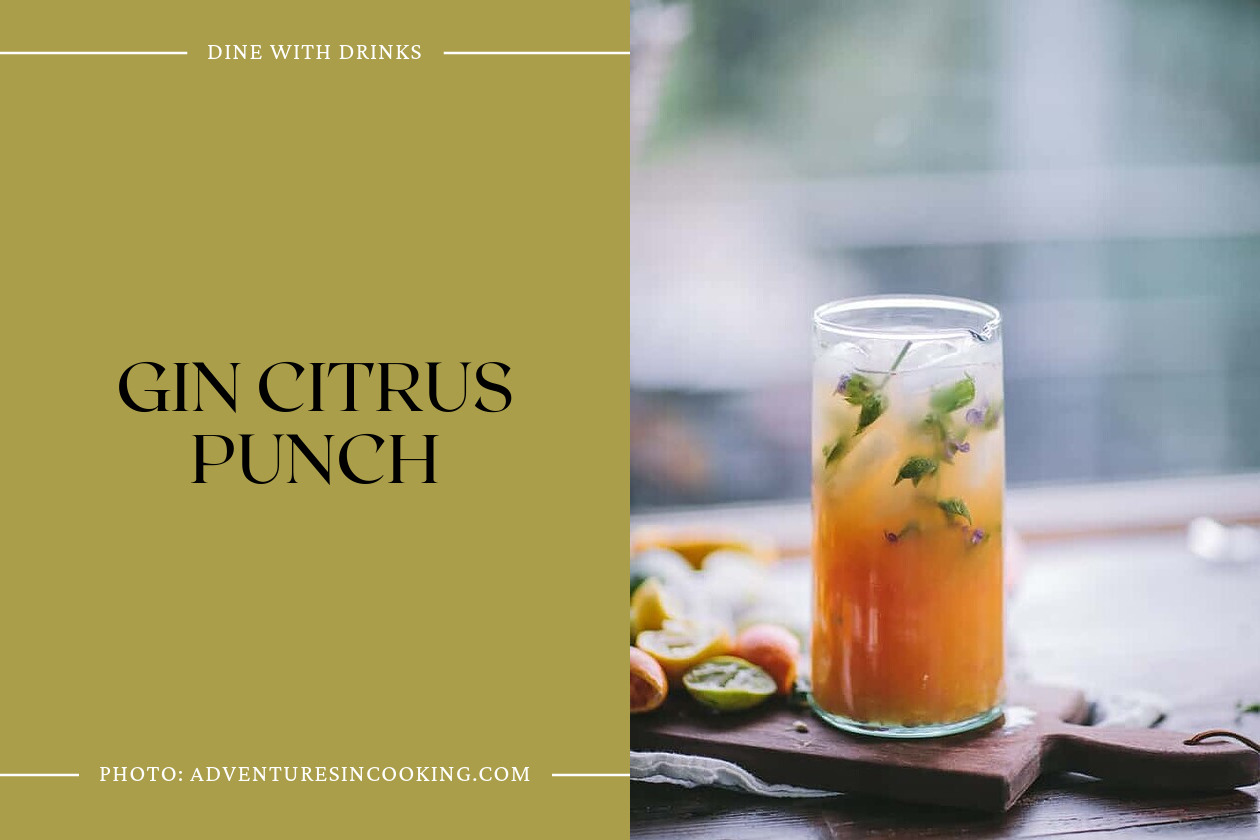 Gin Citrus Punch