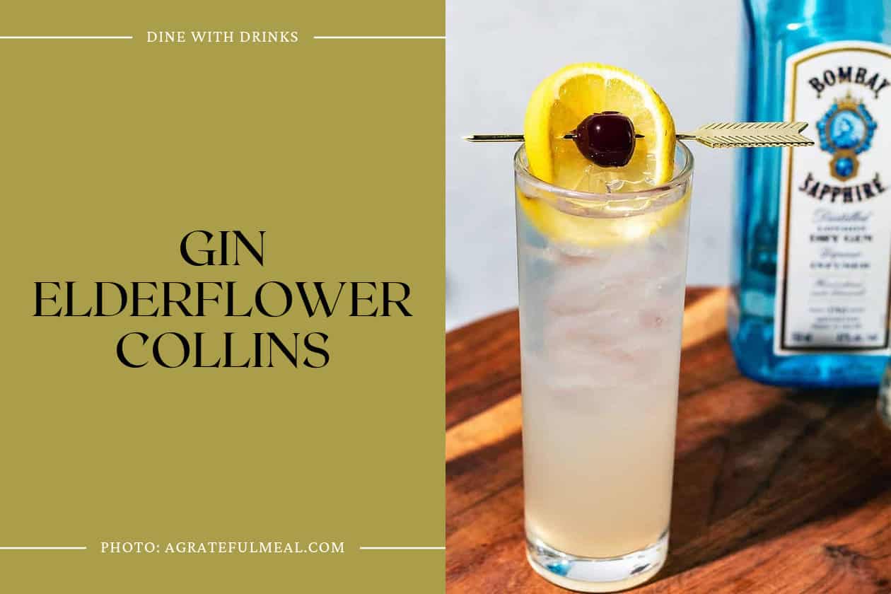 Gin Elderflower Collins