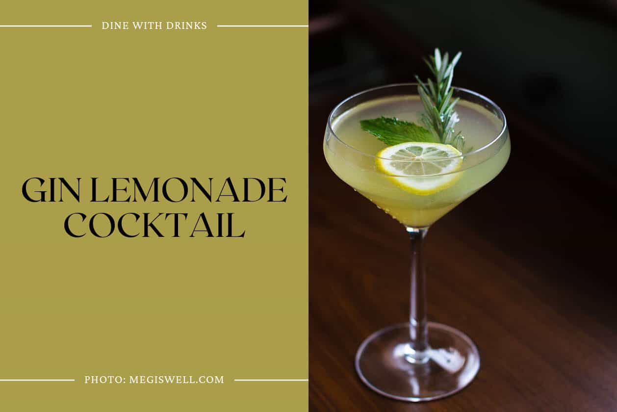 Gin Lemonade Cocktail