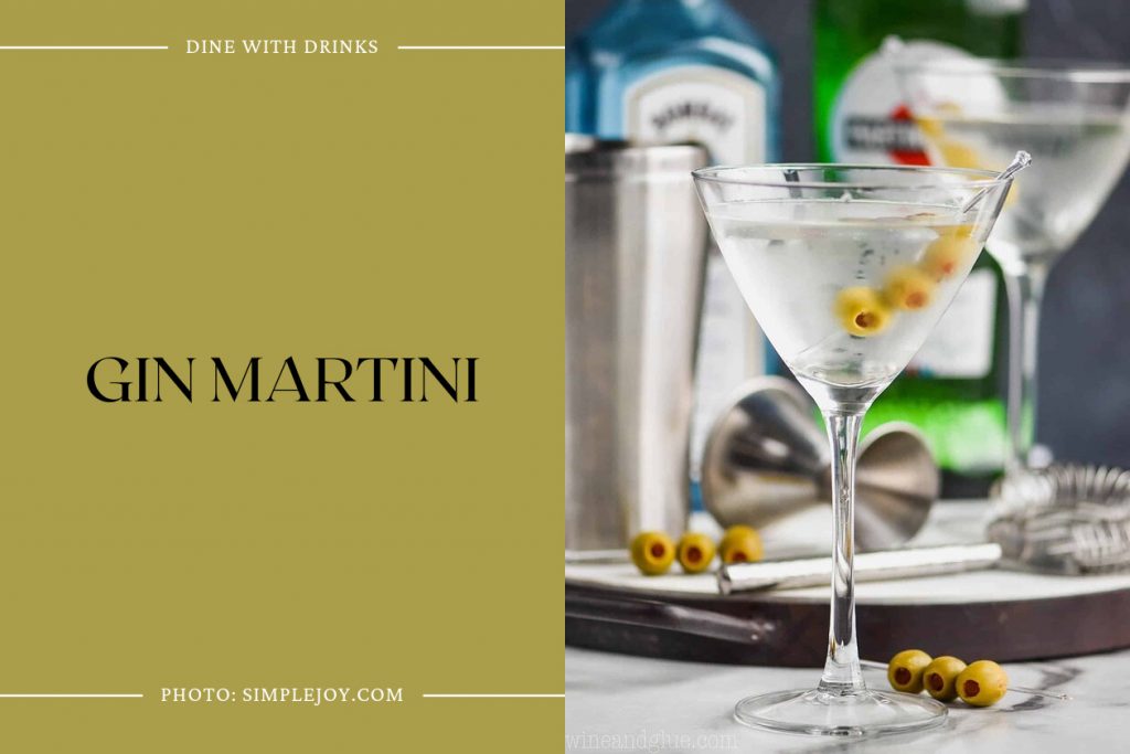 29 Gin Martini Cocktails That Will Shake Up Your Night! DineWithDrinks