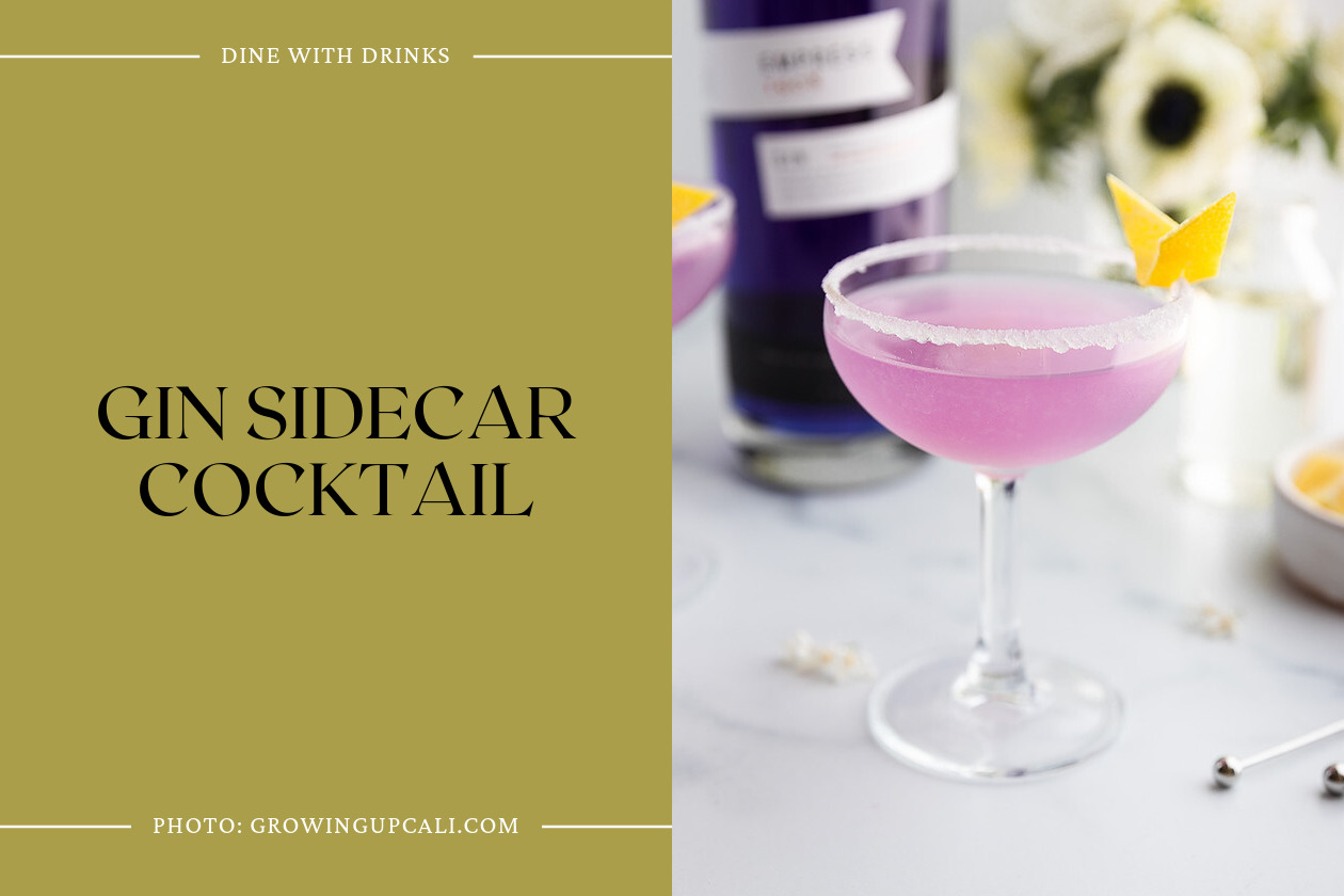 Gin Sidecar Cocktail