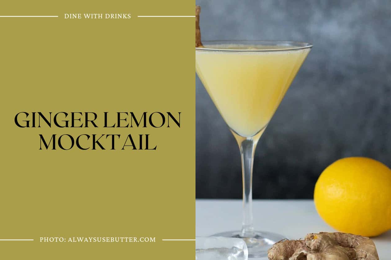 Ginger Lemon Mocktail